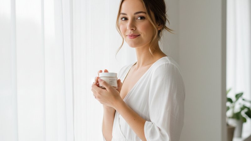 Bride with a natural golden tan on her wedding day
